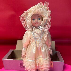 Vintage 1989 Seymour Mann Porcelain Doll | Rare Collectible Art Piece Gift | Art